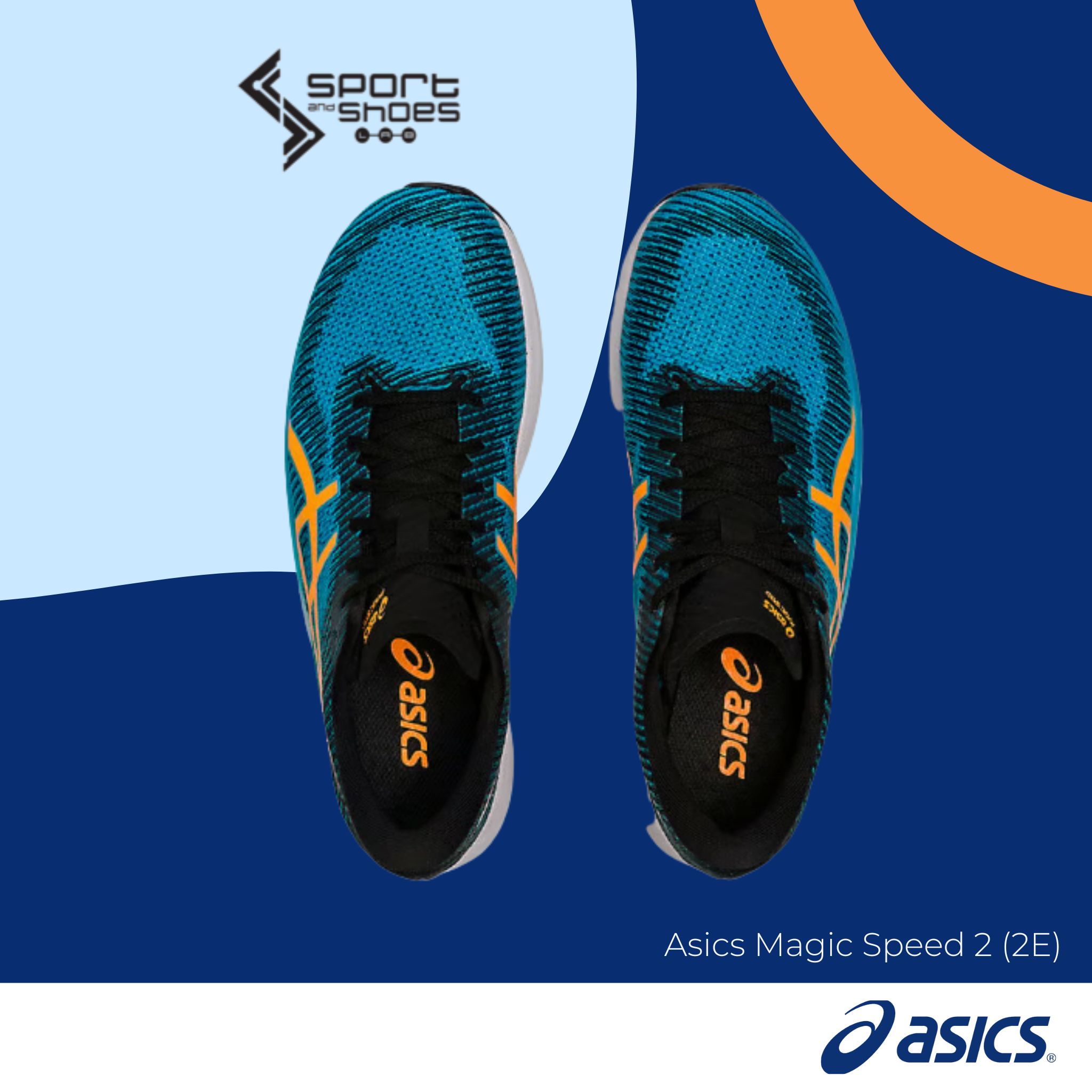 Asics Magic Speed2 WIDE (M) (1011B496-400)